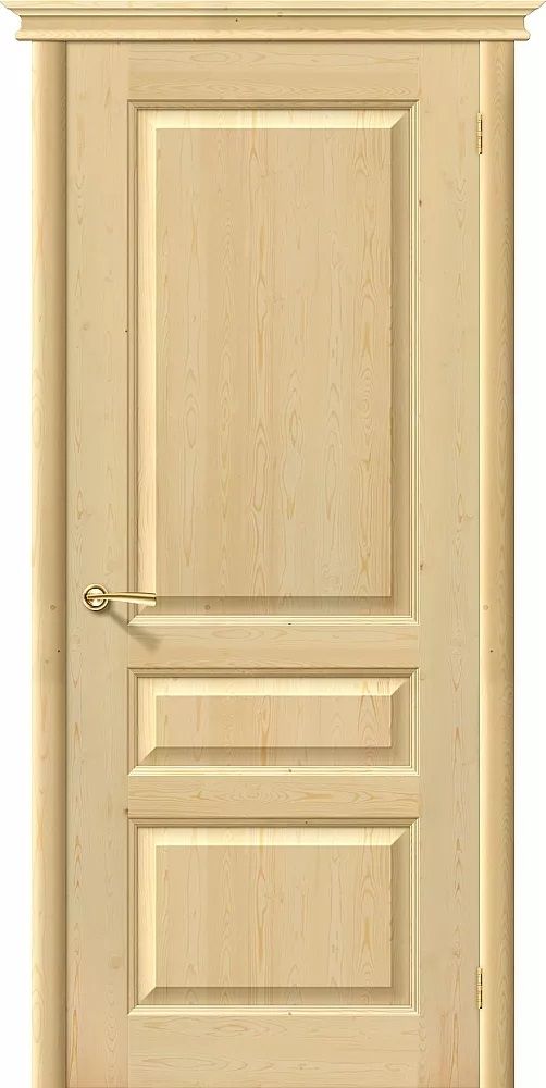 картинка Межкомнатная дверь из массива сосны М5 Без отделки магазин Дверкин 