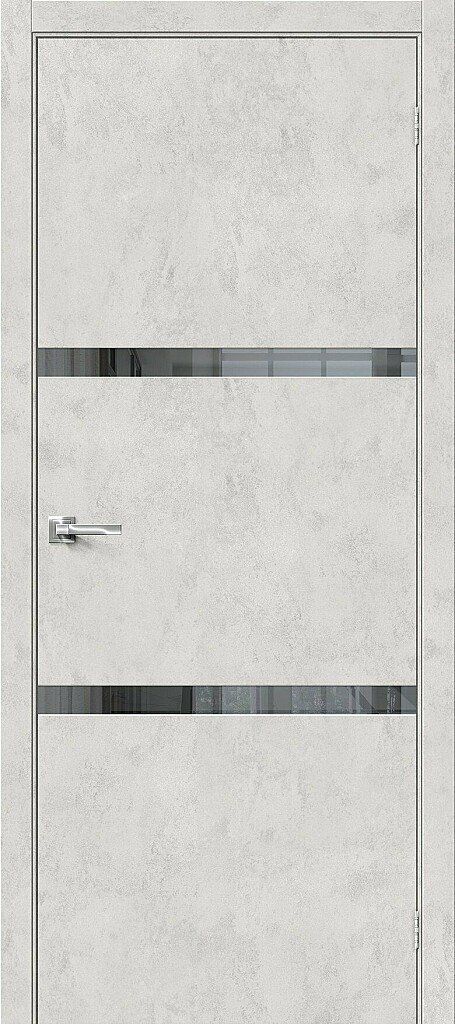 картинка Межкомнатная дверь Браво-2.55 Экошпон Look Art - Mirox Grey магазин Дверкин картинка Межкомнатная дверь Браво-2.55 Экошпон Look Art - Mirox Grey магазин Дверкин