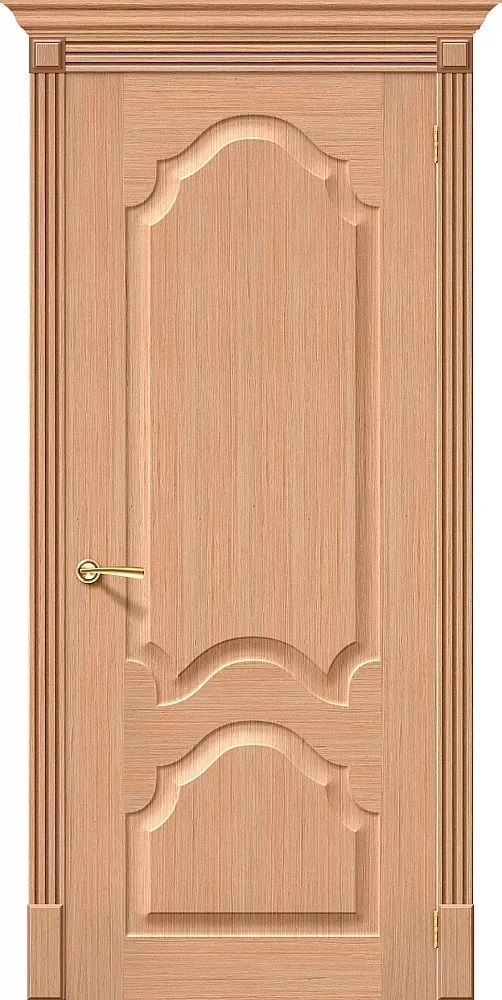 картинка Шпонированная дверь Афина Дуб файн-лайн магазин Дверкин 
