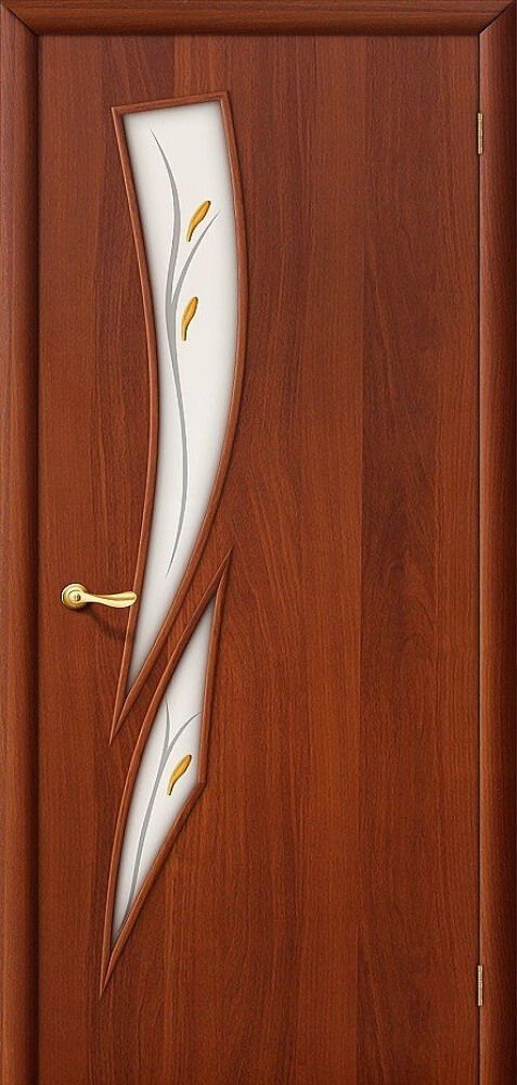 картинка Ламинированная межкомнатная дверь 8Ф Итальянский Орех - Белое Художественное Фьюзинг магазин Дверкин картинка Ламинированная межкомнатная дверь 8Ф Итальянский Орех - Белое Художественное Фьюзинг магазин Дверкин