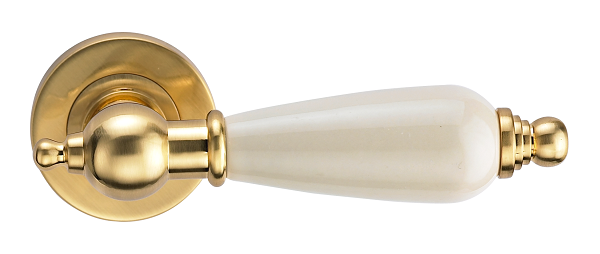 картинка Redondo S.Gold Матовое Золото - Керамика - Слоновая Кость магазин Дверкин картинка Redondo S.Gold Матовое Золото - Керамика - Слоновая Кость магазин Дверкин