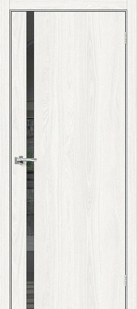 картинка Межкомнатная дверь Браво-1.55 Экошпон White Dreamline - Mirox Grey магазин Дверкин картинка Межкомнатная дверь Браво-1.55 Экошпон White Dreamline - Mirox Grey магазин Дверкин