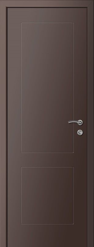 картинка Пластиковая межкомнатная дверь KAPELLI multicolor Ф2К RAL 8017 Коричневый магазин Дверкин 