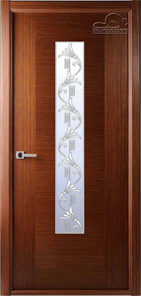 картинка Межкомнатная дверь файн-лайн Belwooddoors Классика Люкс Орех - Мателюкс магазин Дверкин 