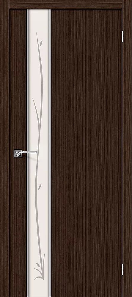 картинка Межкомнатная дверь Глейс-1 Twig 3D Wenge магазин Дверкин картинка Межкомнатная дверь Глейс-1 Twig 3D Wenge магазин Дверкин