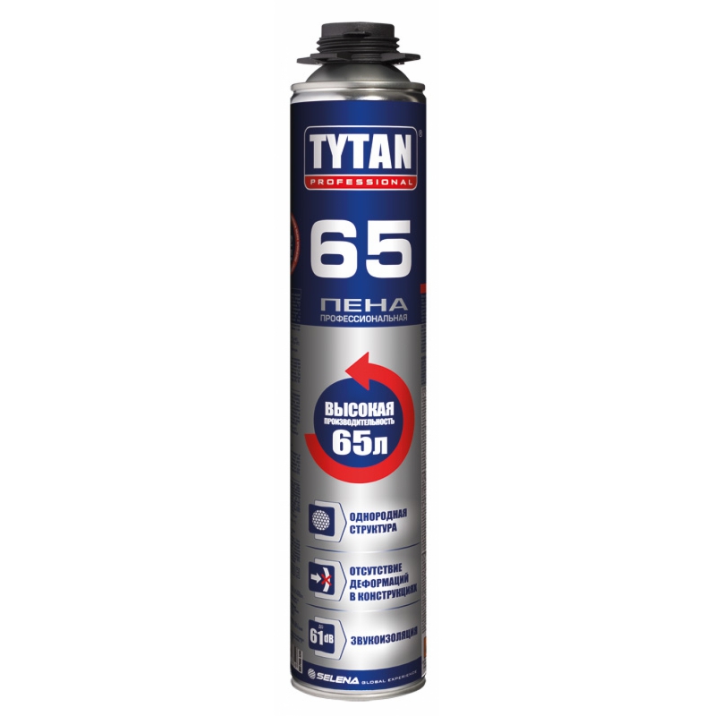 картинка Tytan Professional 65 Монтажная пена профессиональная (750 мл) магазин Дверкин картинка Tytan Professional 65 Монтажная пена профессиональная (750 мл) магазин Дверкин
