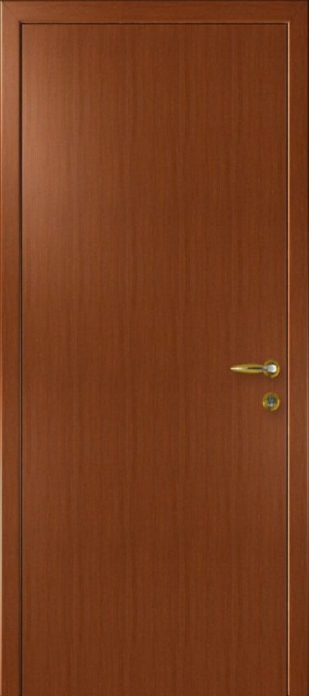картинка Пластиковая межкомнатная дверь KAPELLI Classic Гладкая Итальянский Орех магазин Дверкин 