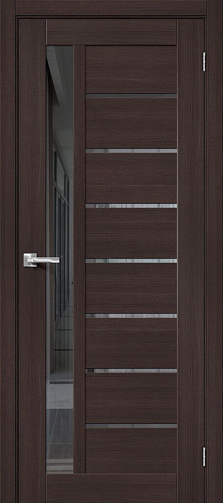 картинка Межкомнатная дверь Браво-27 Wenge Melinga - Mirox Grey магазин Дверкин картинка Межкомнатная дверь Браво-27 Wenge Melinga - Mirox Grey магазин Дверкин
