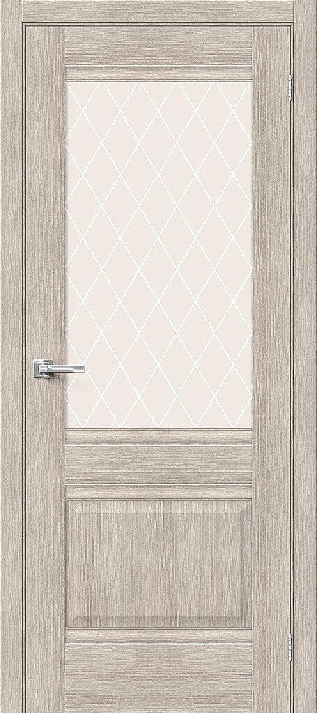картинка Межкомнатная дверь Прима-3 Cappuccino Melinga - White Сrystal магазин Дверкин картинка Межкомнатная дверь Прима-3 Cappuccino Melinga - White Сrystal магазин Дверкин