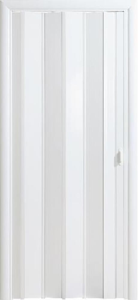 картинка Межкомнатная складная дверь ПВХ Стиль Белый Матовый магазин Дверкин 