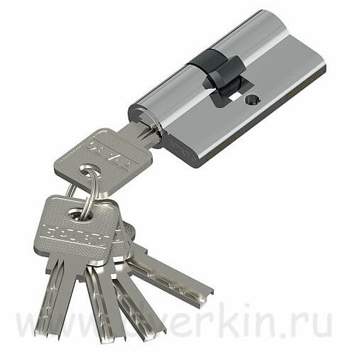 картинка Цилиндр Bravo AЕK-60-30/30 C Хром магазин Дверкин картинка Цилиндр Bravo AЕK-60-30/30 C Хром магазин Дверкин