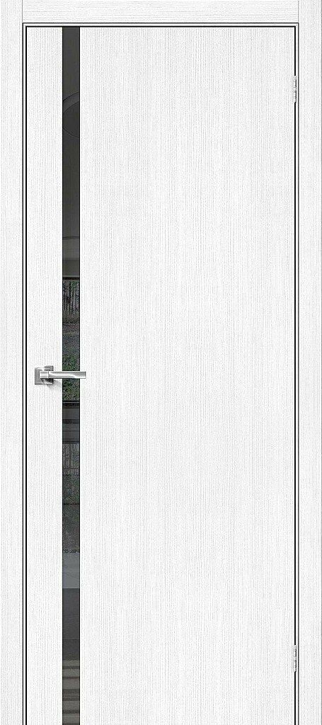 картинка Межкомнатная дверь Браво-1.55 Экошпон Snow Veralinga - Mirox Grey магазин Дверкин картинка Межкомнатная дверь Браво-1.55 Экошпон Snow Veralinga - Mirox Grey магазин Дверкин