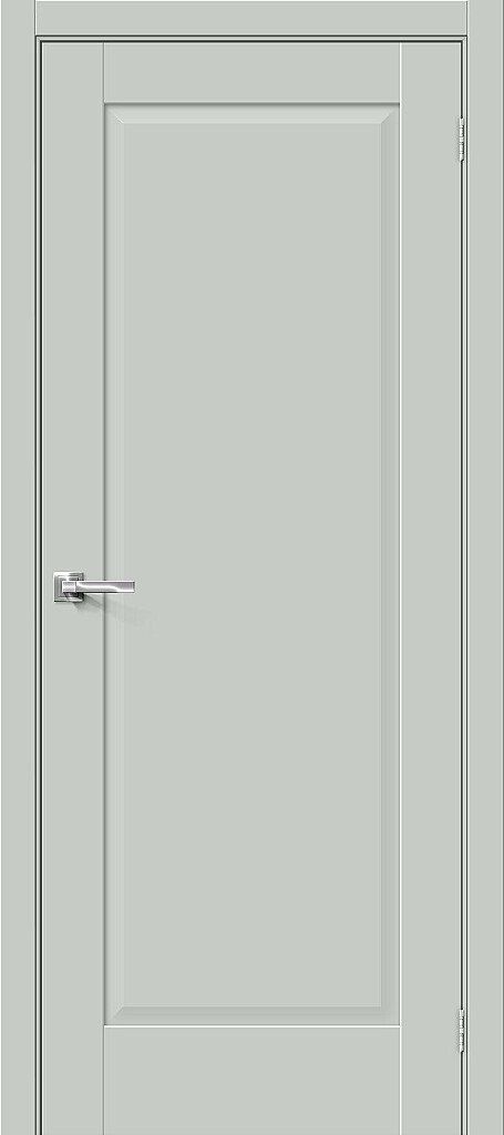 картинка Межкомнатная дверь Эмалит Прима-10 Grey Matt магазин Дверкин 