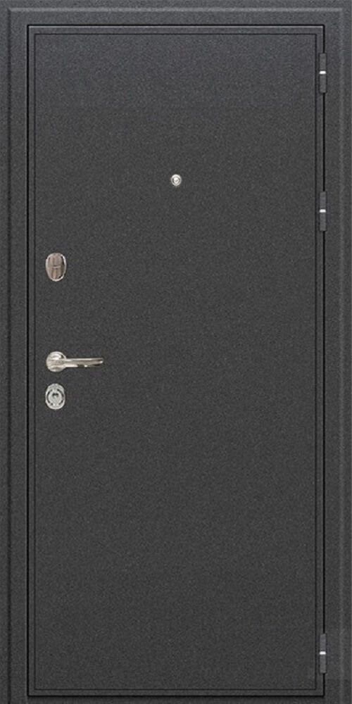 картинка Входная дверь Колизей Темное Серебро - Бетон Светлый М3 магазин Дверкин 