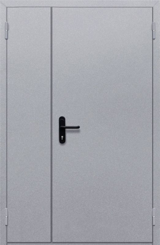 картинка Полуторная глухая дверь ДПМ-02-EI60 (Серая) магазин Дверкин 