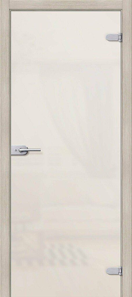 картинка Стеклянная межкомнатная дверь Лайт Белое Сатинато магазин Дверкин 