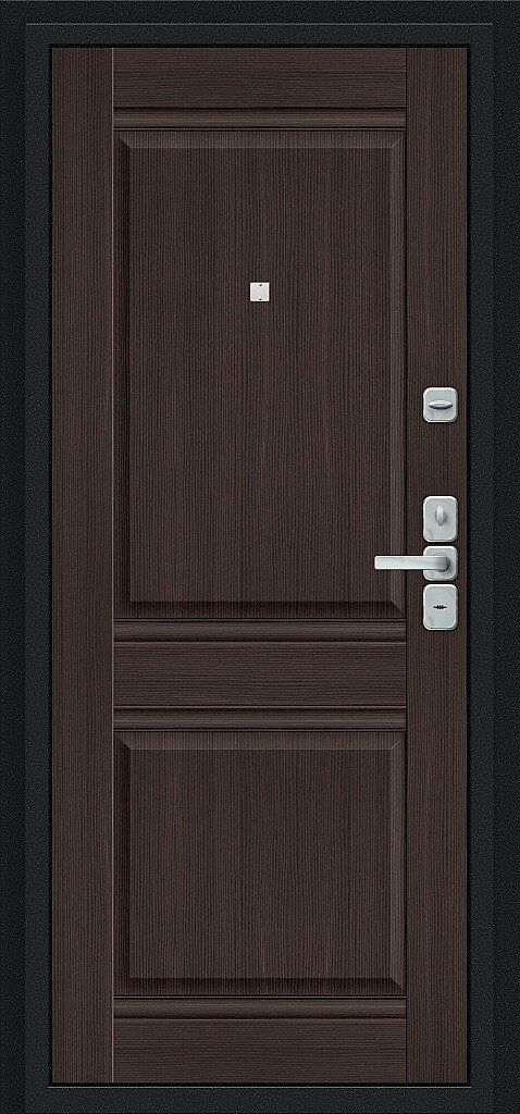 Входная дверь Нео Букле Черное - Wenge Veralinga_74831